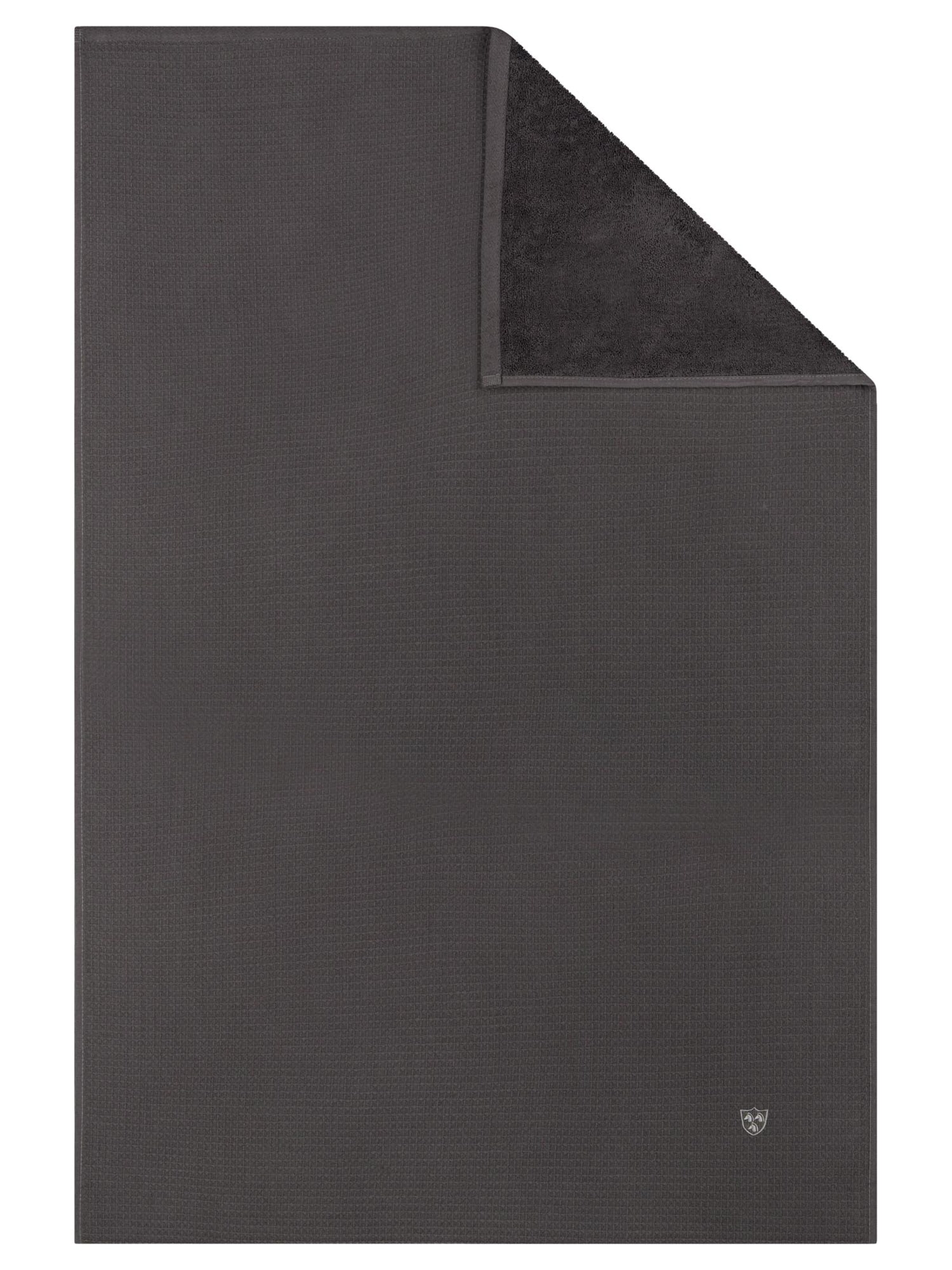 ROSS Towel 'Pique' in Grey