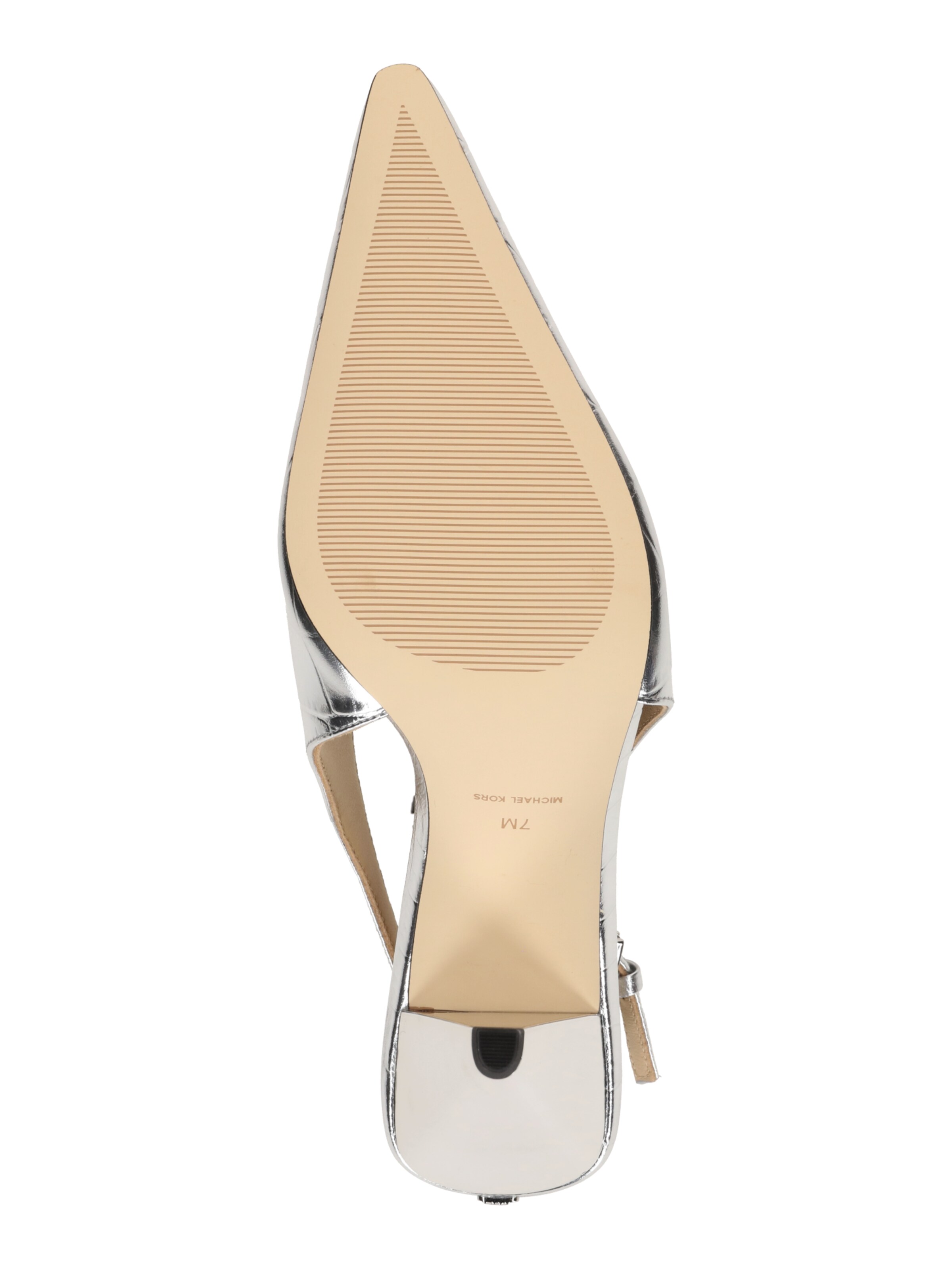 MICHAEL Michael Kors Slingpumps 'ELECTRA' in Silber