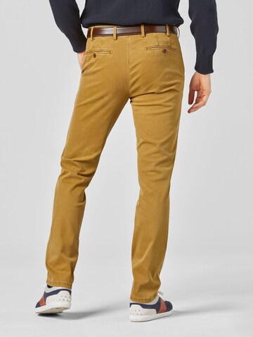 Meyer Hosen Slim fit Chino Pants 'Bonn' in Brown