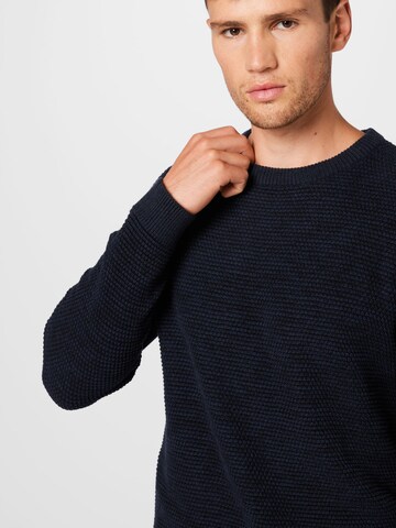 SELECTED HOMME Pullover 'Vince' in Blau