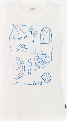 PROTEST Top 'PRTAnother' in White: front