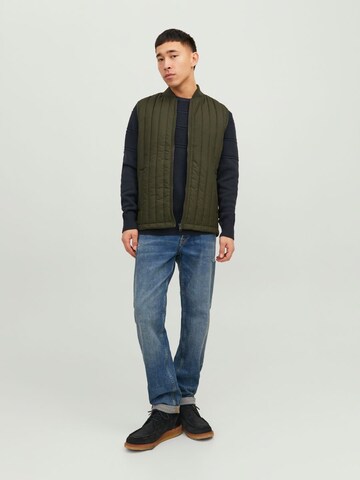 JACK & JONES Vest 'JJECity' i grøn