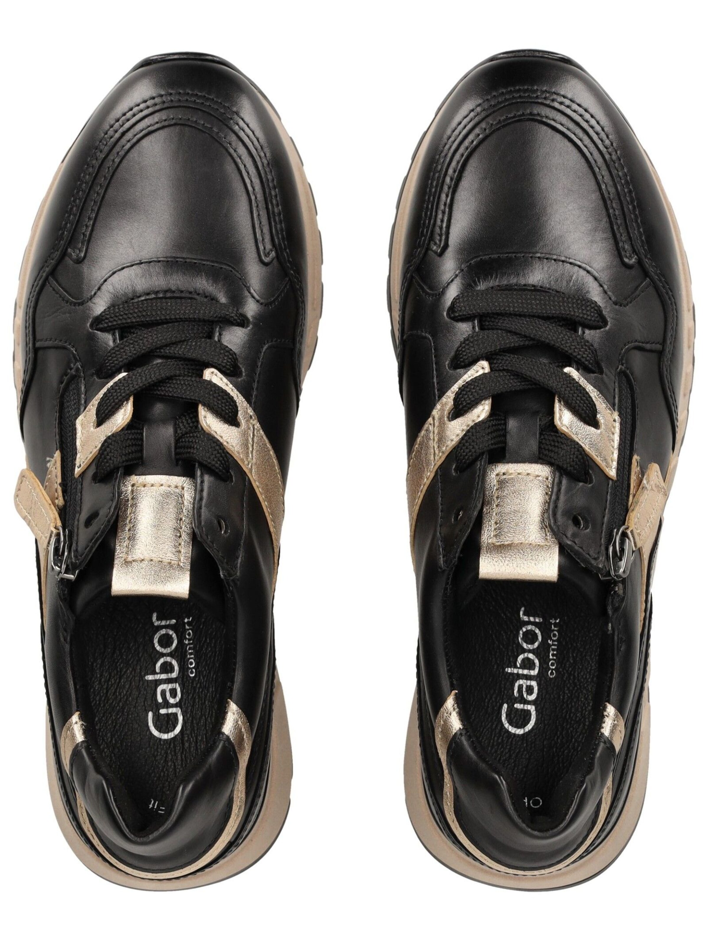 GABOR Platform trainers in Black