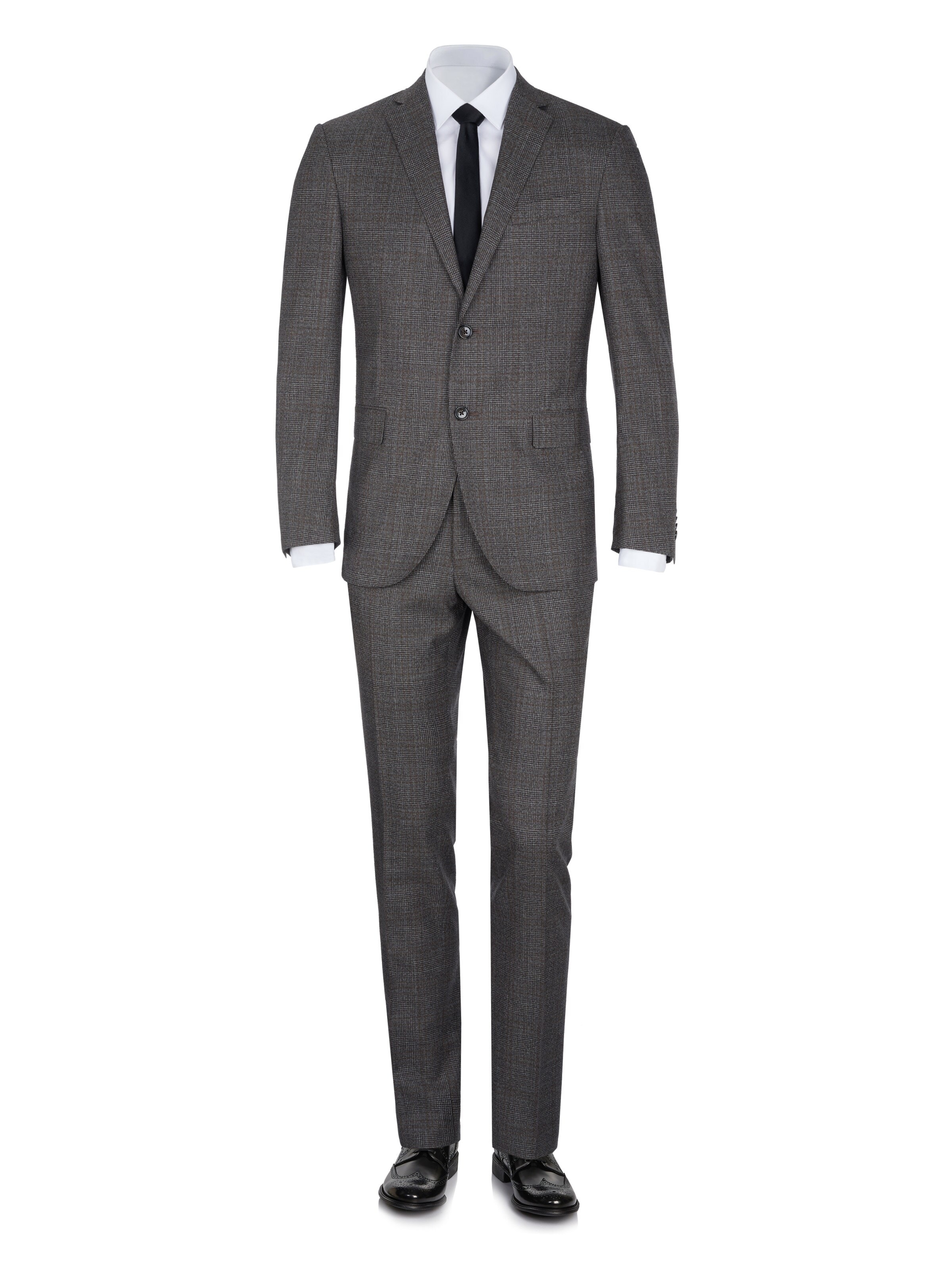 Corneliani Regular Anzug 'Corneliani Anzug'‌‌ in Grau: Vorderseite