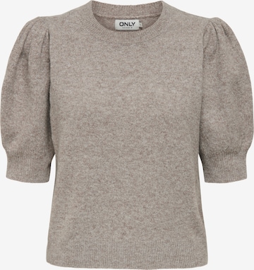 Pull-over 'ONLRICA' ONLY en marron : devant