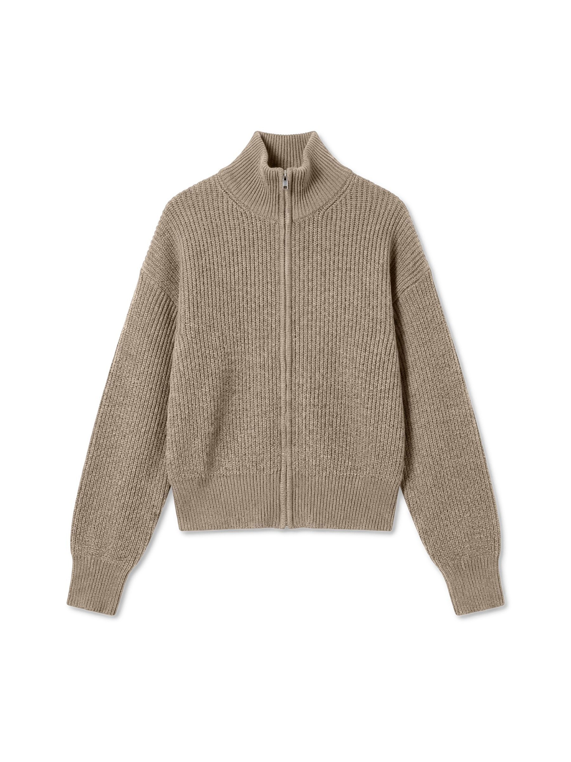 VERO MODA Knit cardigan 'VMHope' in XS in Dark beige, Item view