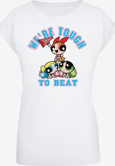 F4NT4STIC T-Shirt 'Powerpuff Girls Tough To Beat' in hellblau / grün / rot / weiß, Produktansicht