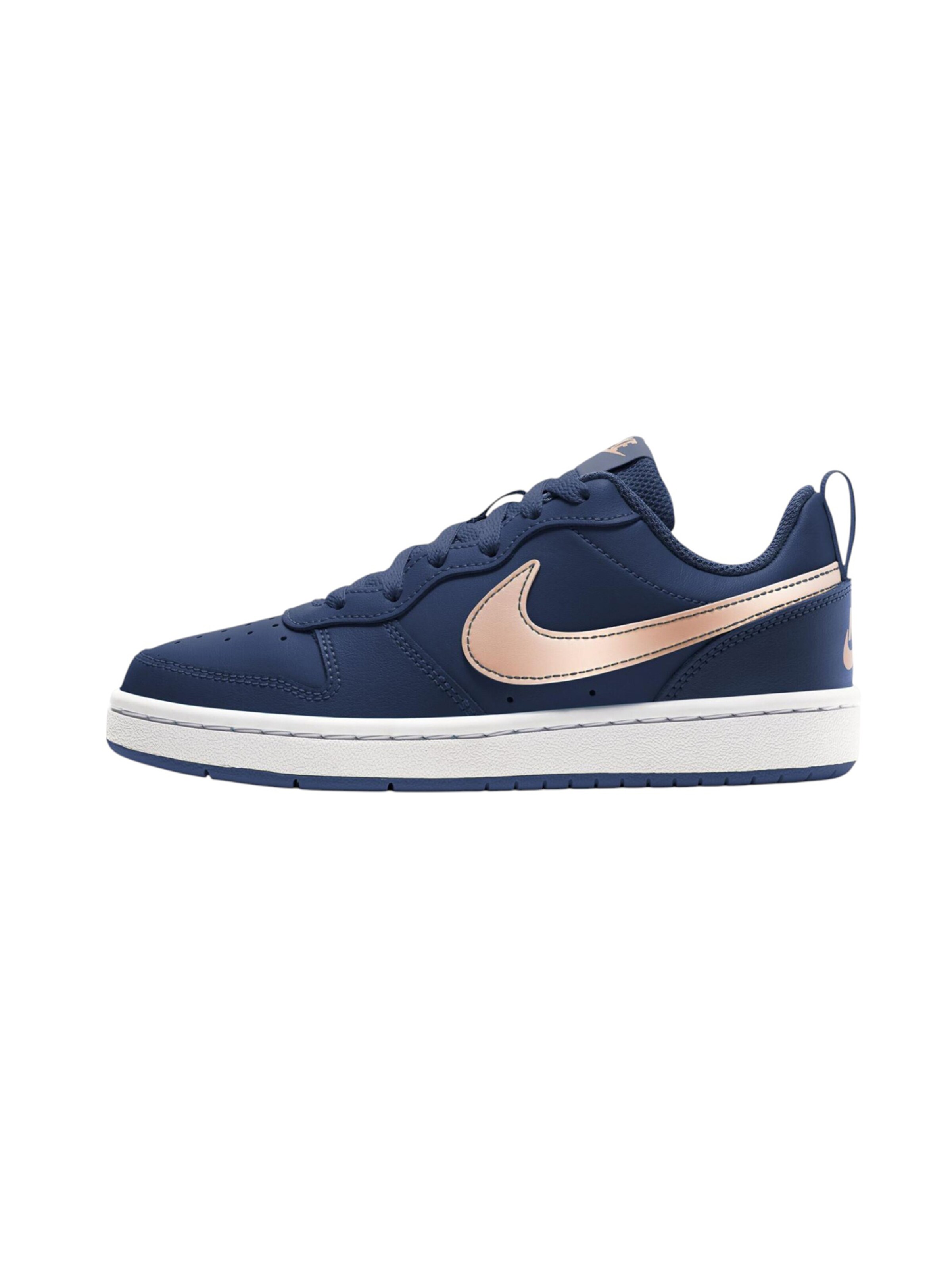 Nike Sportswear Sneaker 'Court Borough Low 2 (GS)' in Blau: Vorderseite