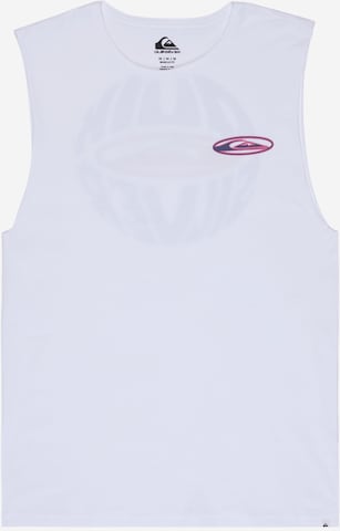 QUIKSILVER Toiminnallinen paita 'EV Quikglobe Muscle' värissä valkoinen: etupuoli