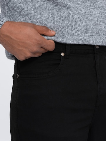 Ombre Slimfit Chino in Zwart