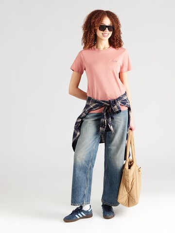 Tricou 'Peacy Ride' de la Iriedaily pe roșu