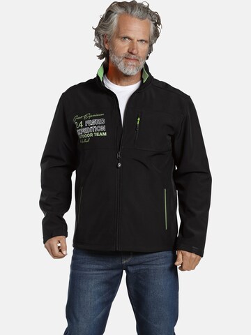 Jan Vanderstorm Performance Jacket ' Teemu ' in Black: front