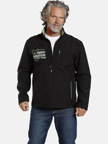 Jan Vanderstorm Performance Jacket ' Teemu ' in Black: front