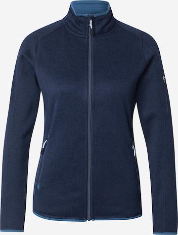KILLTEC Funktionsfleecejacke 'KOW 111' in Blau: Vorderseite