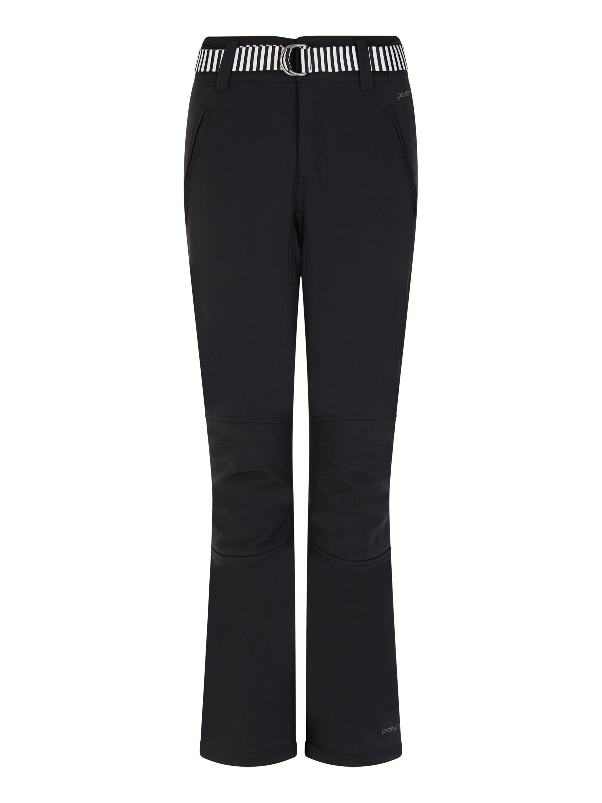 PROTEST Slimfit Sporthose 'PRTRAMIOS' in Schwarz: Vorderseite