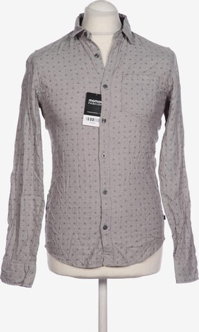 QS Button Up Shirt in XS in Grey: front