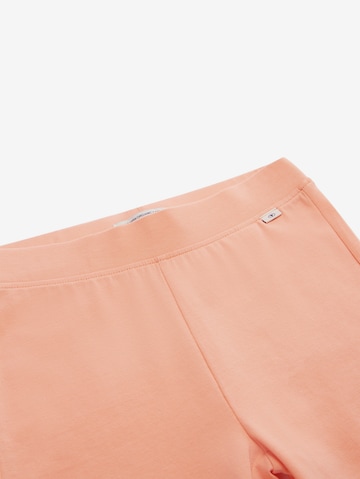 TOM TAILOR Skinny Leggingsit värissä oranssi