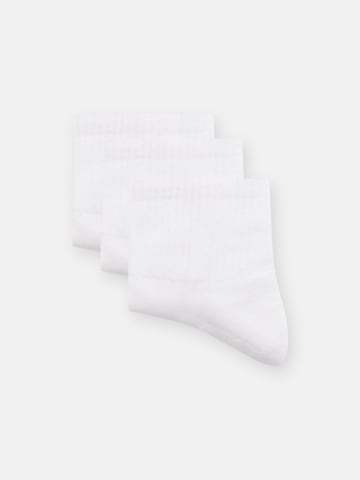 Pull&Bear Ponožky – bílá