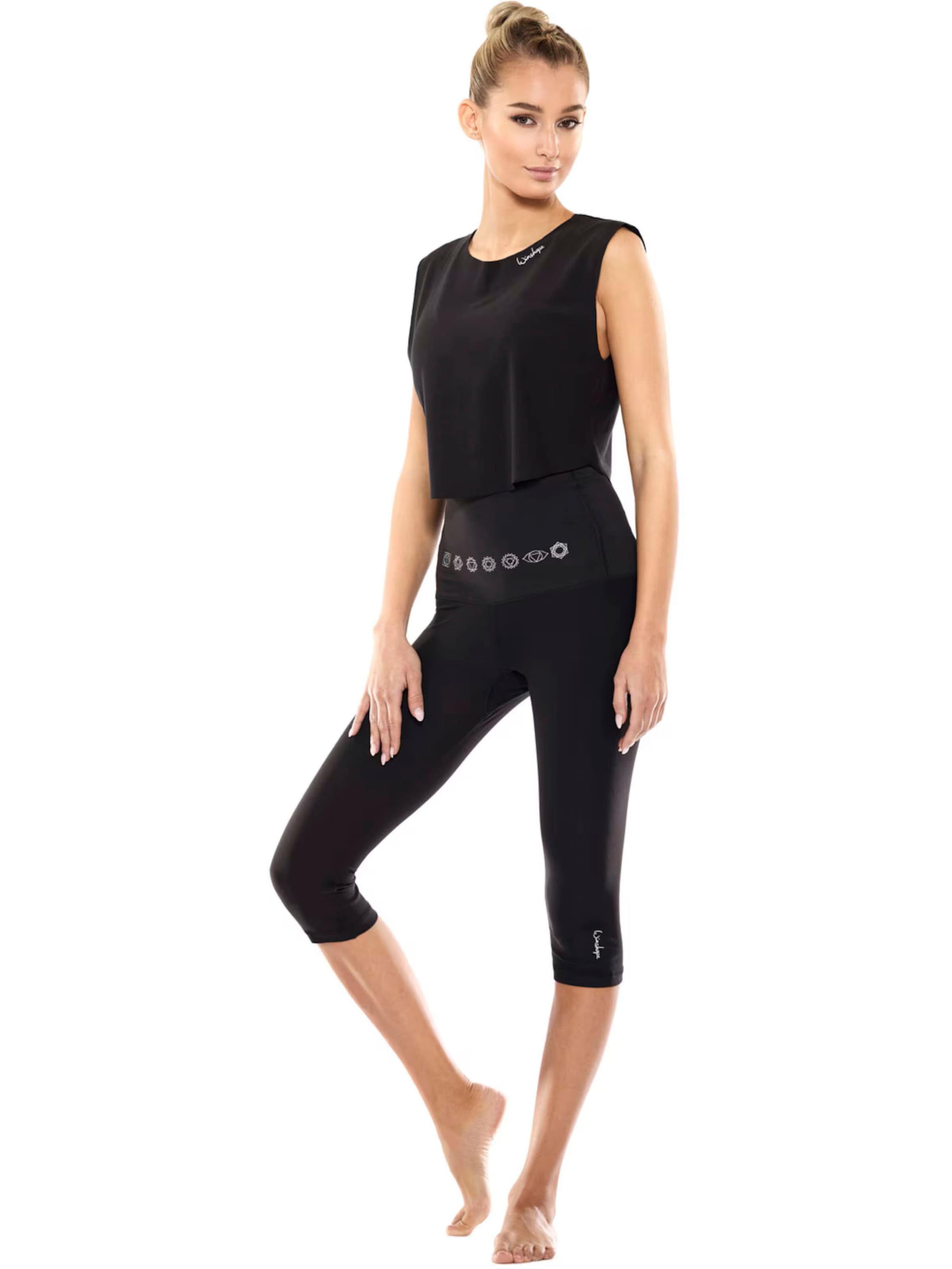 Winshape Športni top 'AET115LS' | črna barva