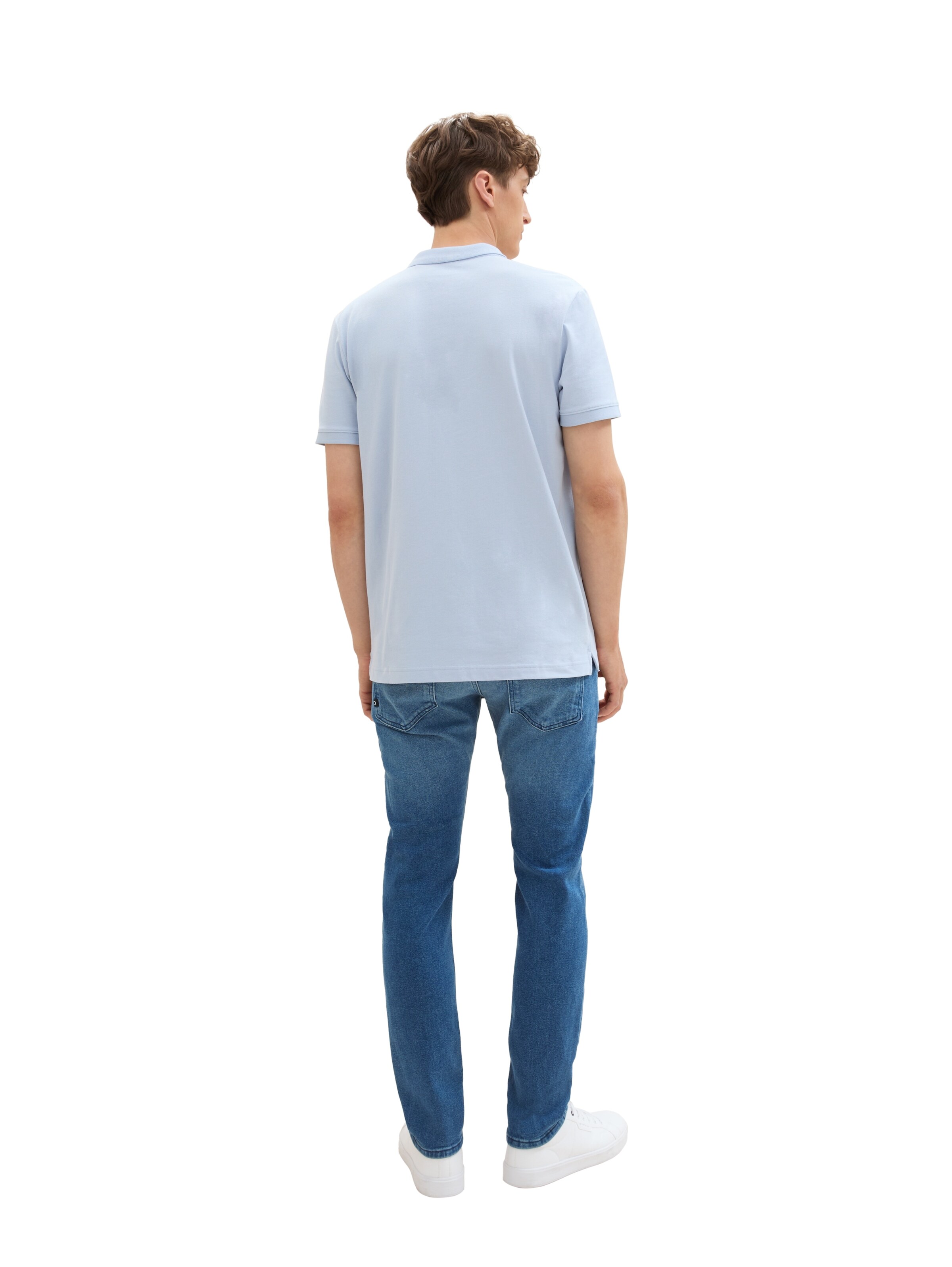 mėlyna TOM TAILOR DENIM Prigludęs Džinsai 'Piers'