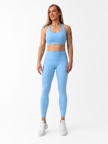 2SKIN - Slimfit Pantalón deportivo en azul