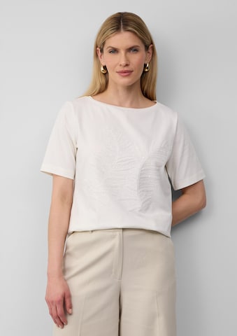 T-shirt s.Oliver BLACK LABEL en beige : devant