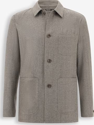 Regular fit Giacca da completo 'Herringbone' di Boggi Milano in grigio: frontale