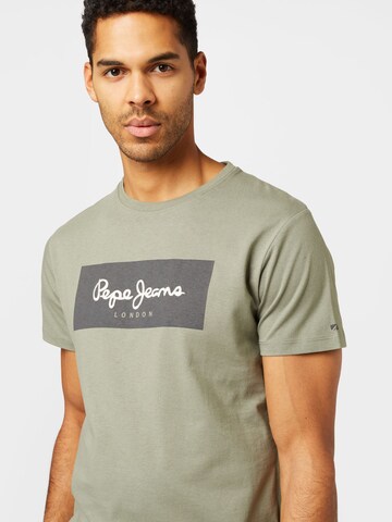 Pepe Jeans Paita 'AARON' värissä vihreä