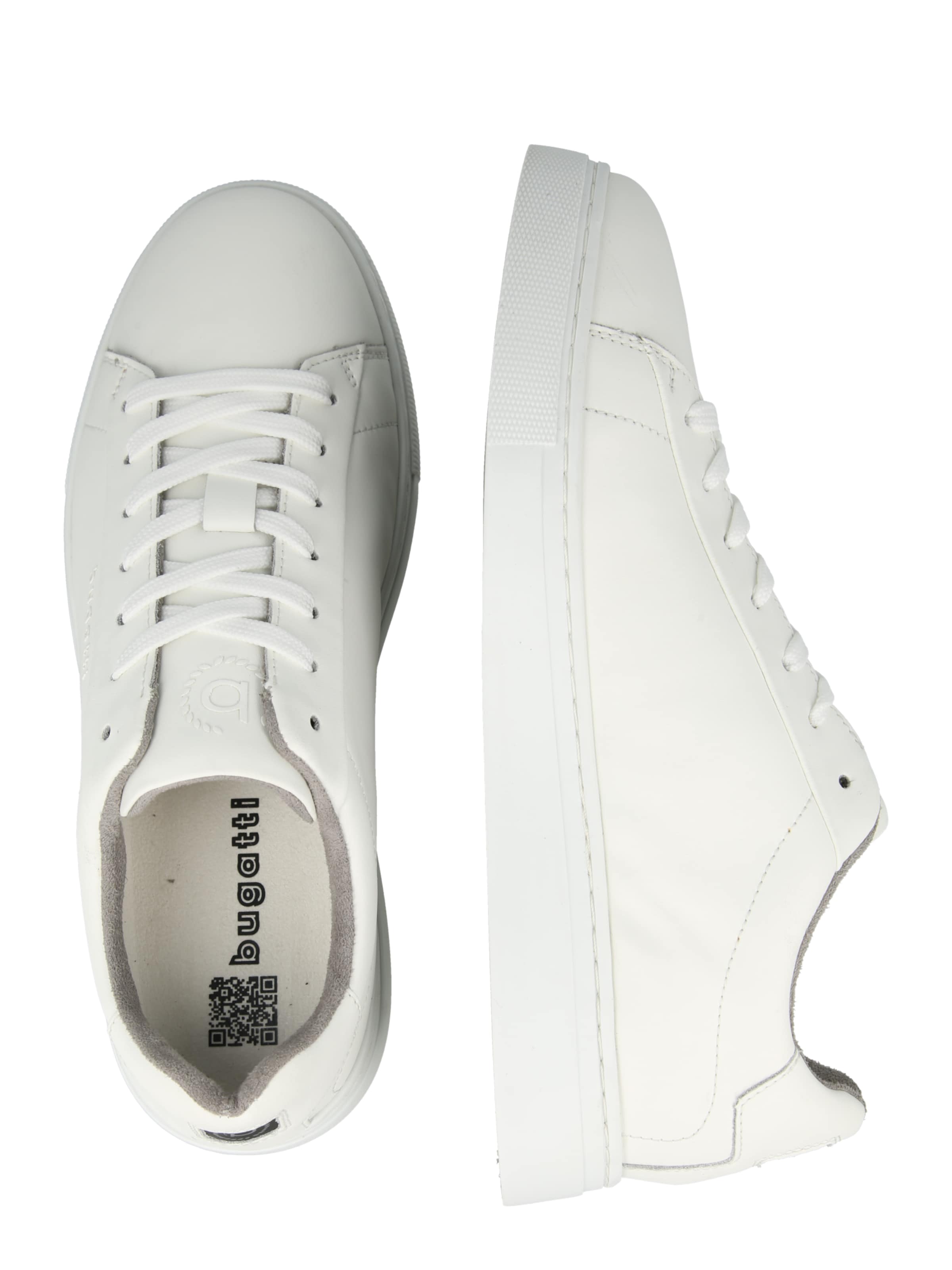 bugatti Sneaker low 'Fogg' i hvid