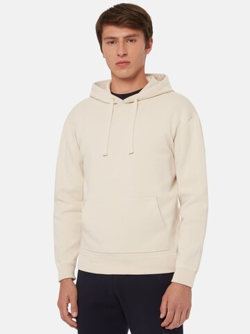 Boggi Milano Sweatshirt in Beige: front