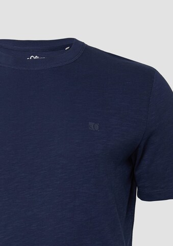 T-Shirt s.Oliver en bleu
