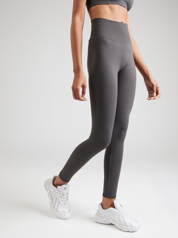 Skinny Pantalon de sport Aim'n en gris : devant
