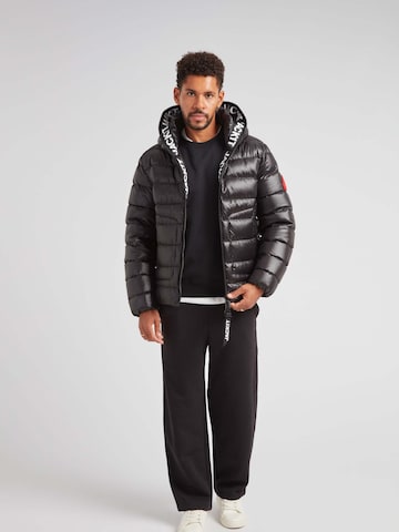 JACK1T Jacke ' R4D Tramline Puffer Racer Matt ' in Schwarz