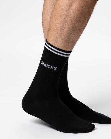 SNOCKS Socken in Schwarz