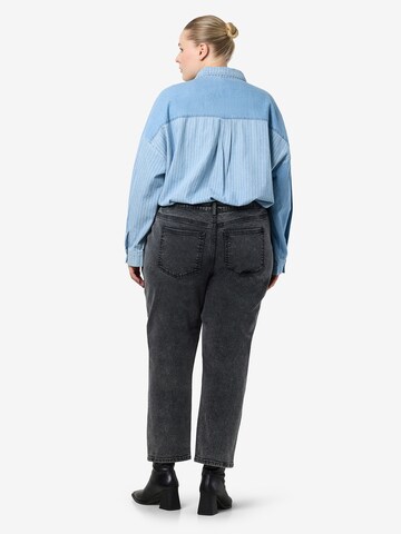 Noisy May Curve Конический (Tapered) Джинсы 'NMMONI' в Серый