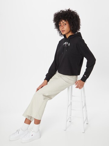 Tommy Jeans Sweatshirt in Schwarz