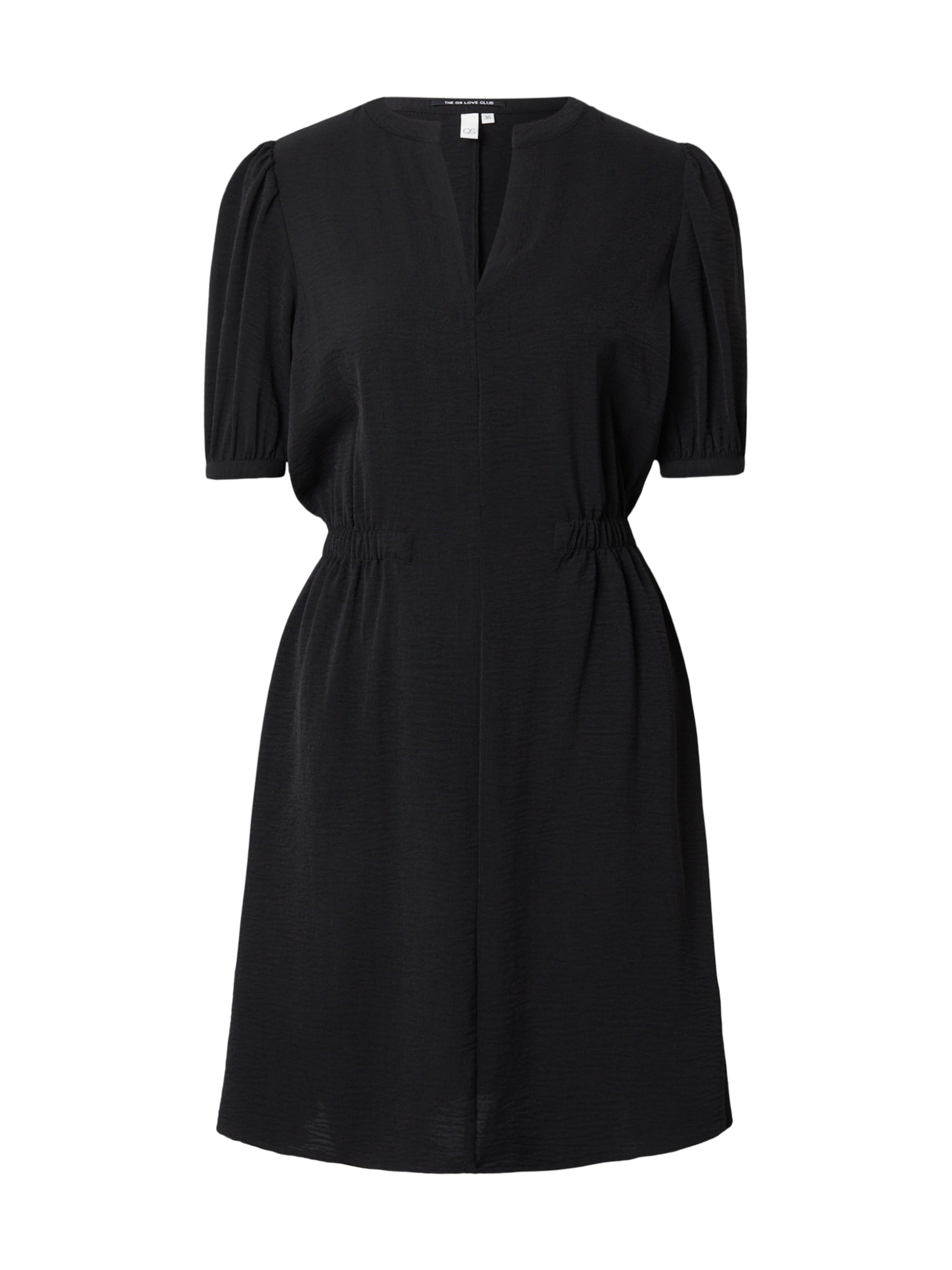 QS Blousejurk in Zwart: voorkant