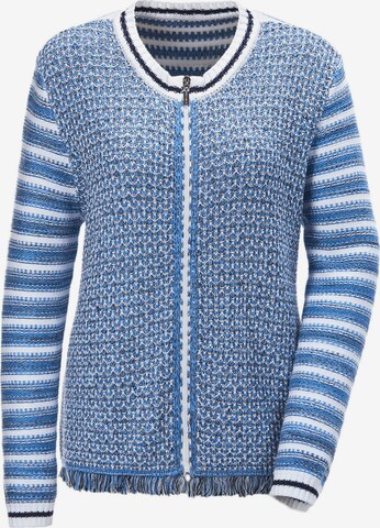 Goldner Knit Cardigan in Blue: front