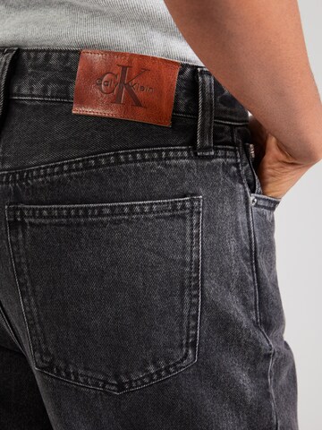 Calvin Klein Jeans Loosefit Jeans 'ESSENTIAL' in Schwarz
