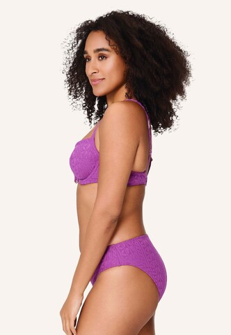 LingaDore Balconette Bikini top in Purple