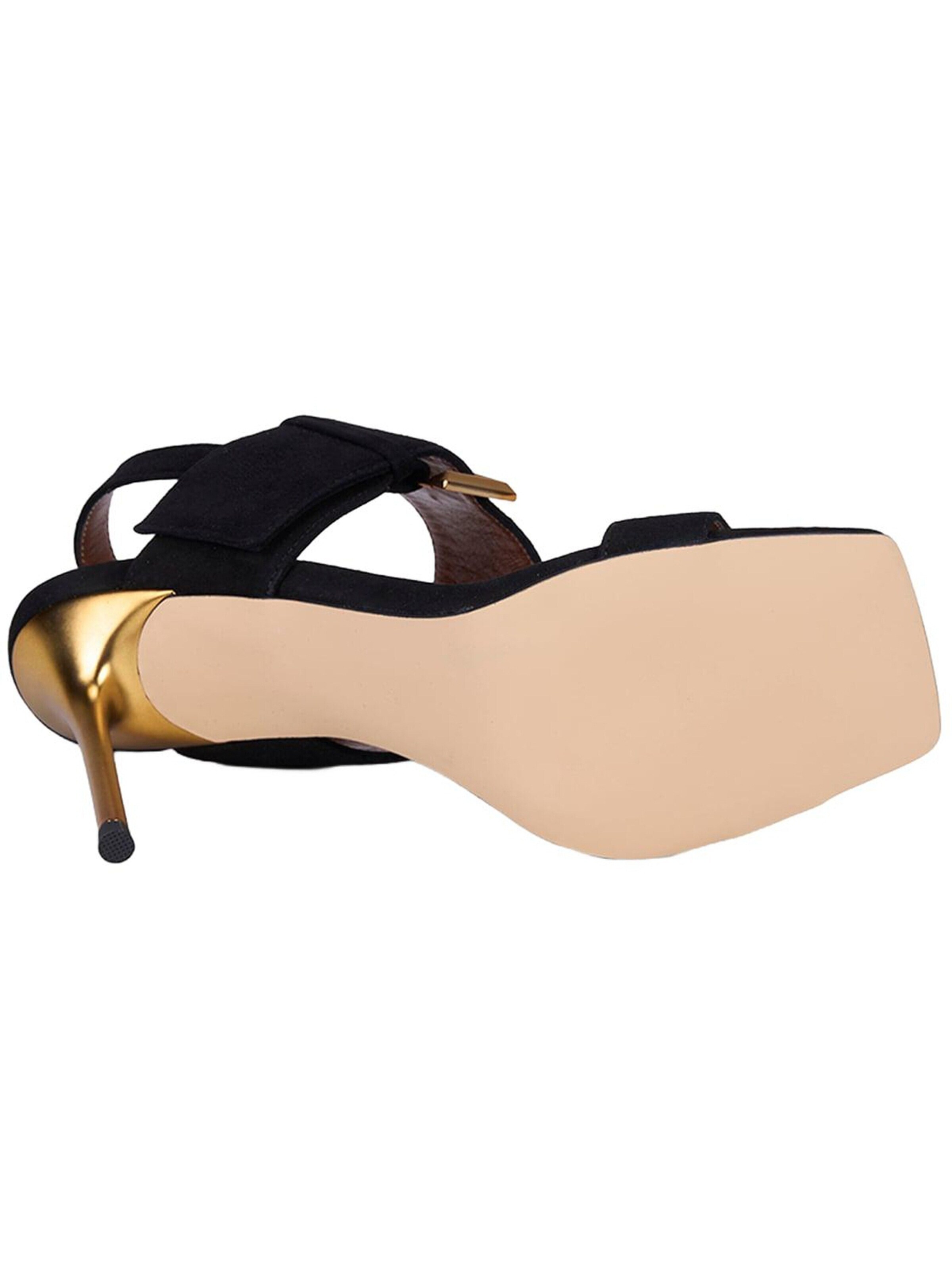 Sandales à lanières 'Abendsandalen' Desa en noir