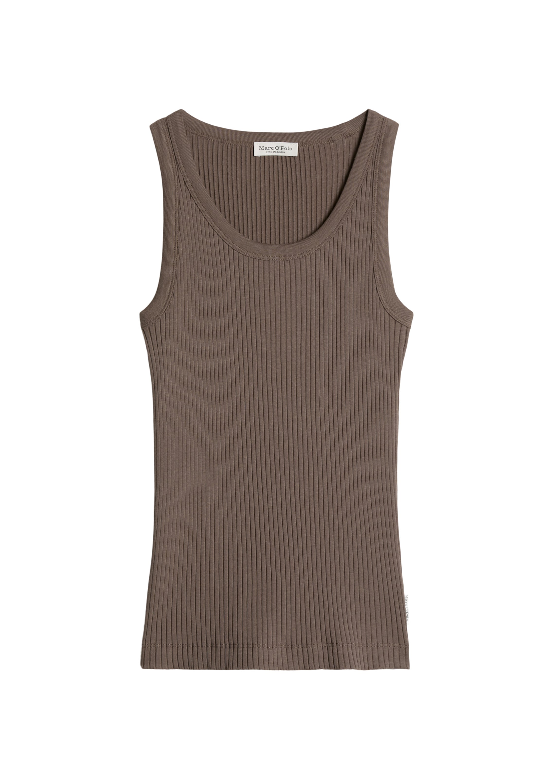 Marc O'Polo Top in Bruin: voorkant