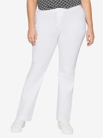 balta SHEEGO Standartinis Kelnės: priekis