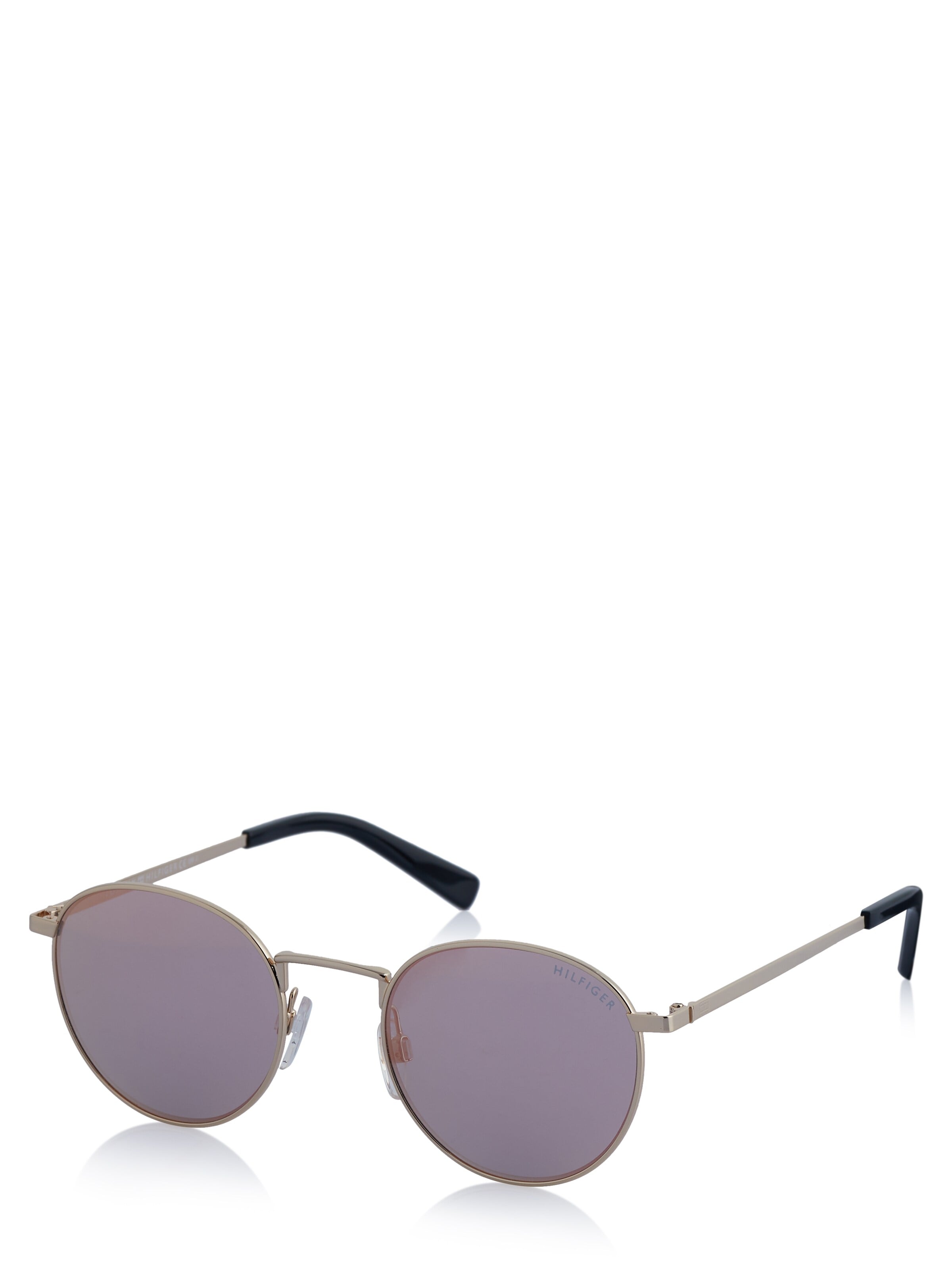Lunettes de soleil TOMMY HILFIGER en or : devant