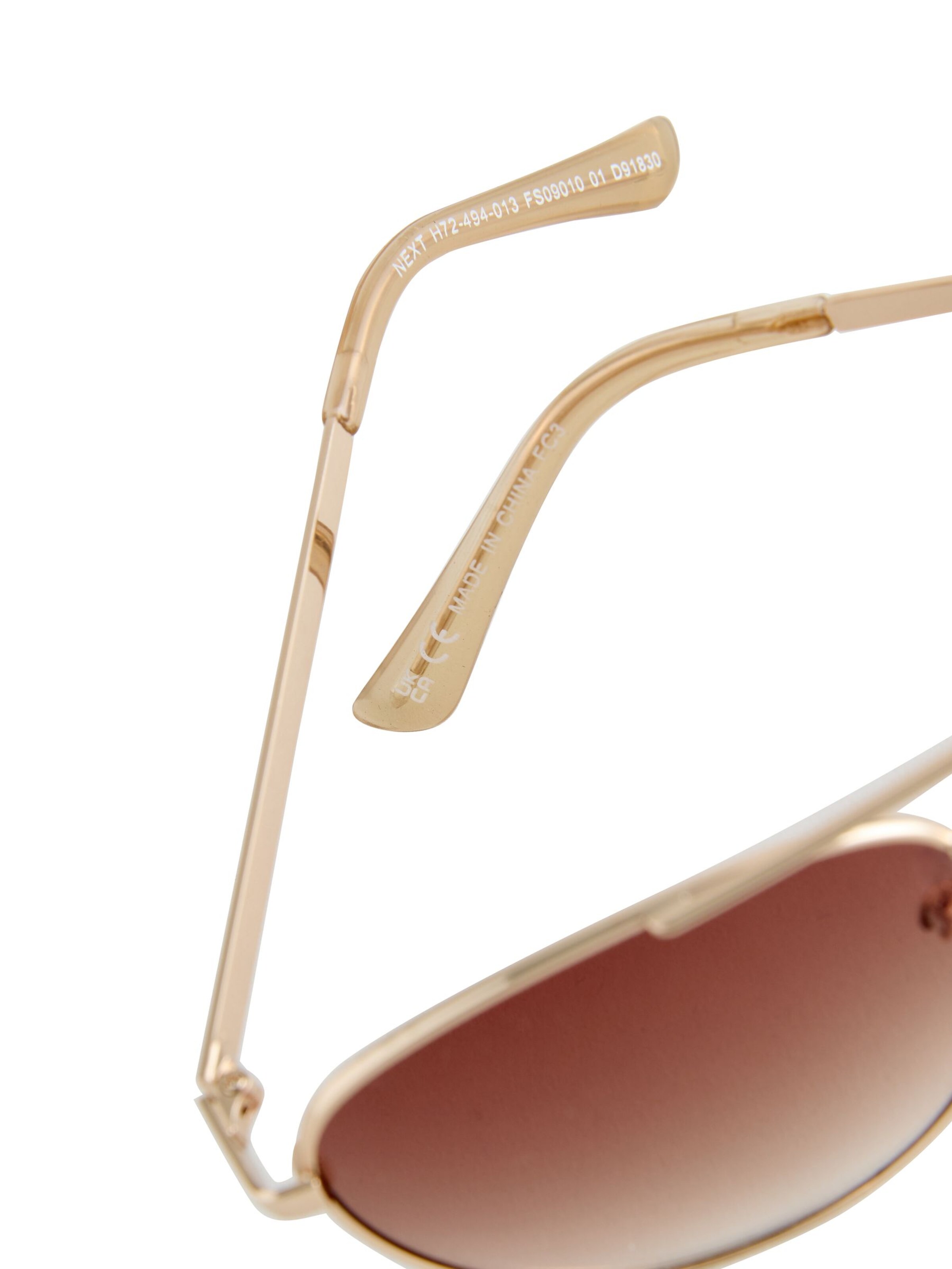 Next Слънчеви очила 'Aviator' в злато