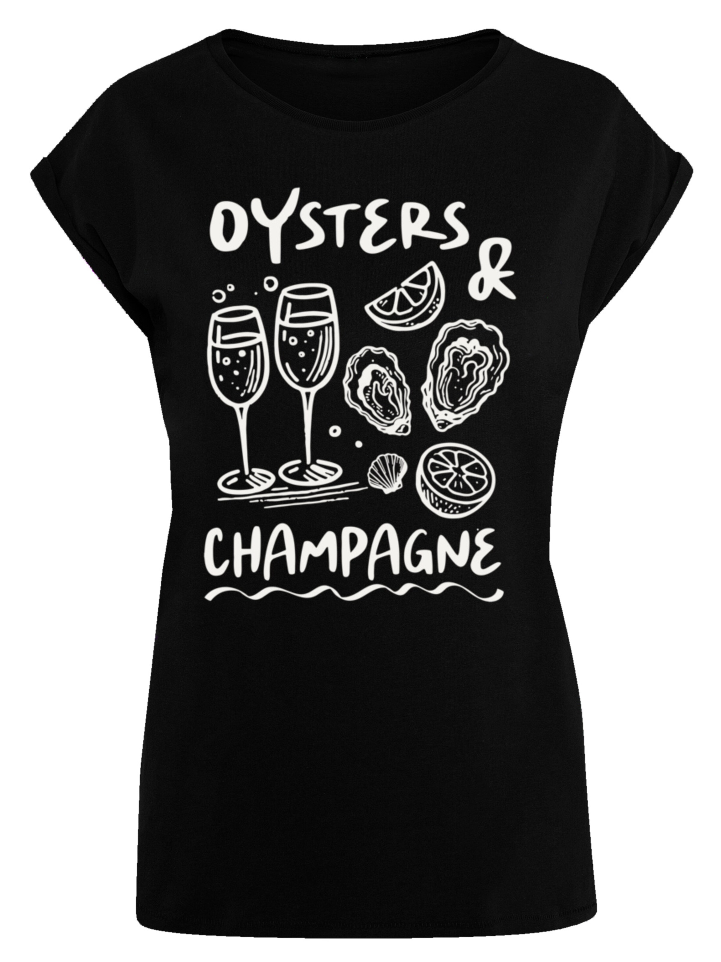 T-shirt F4NT4STIC en noir : devant