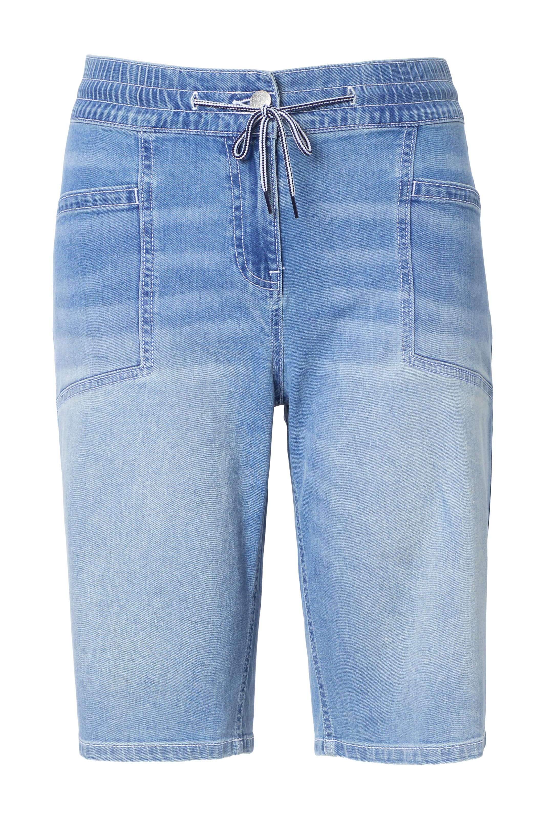 Ulla Popken Regular Jeans in Blau: Vorderseite