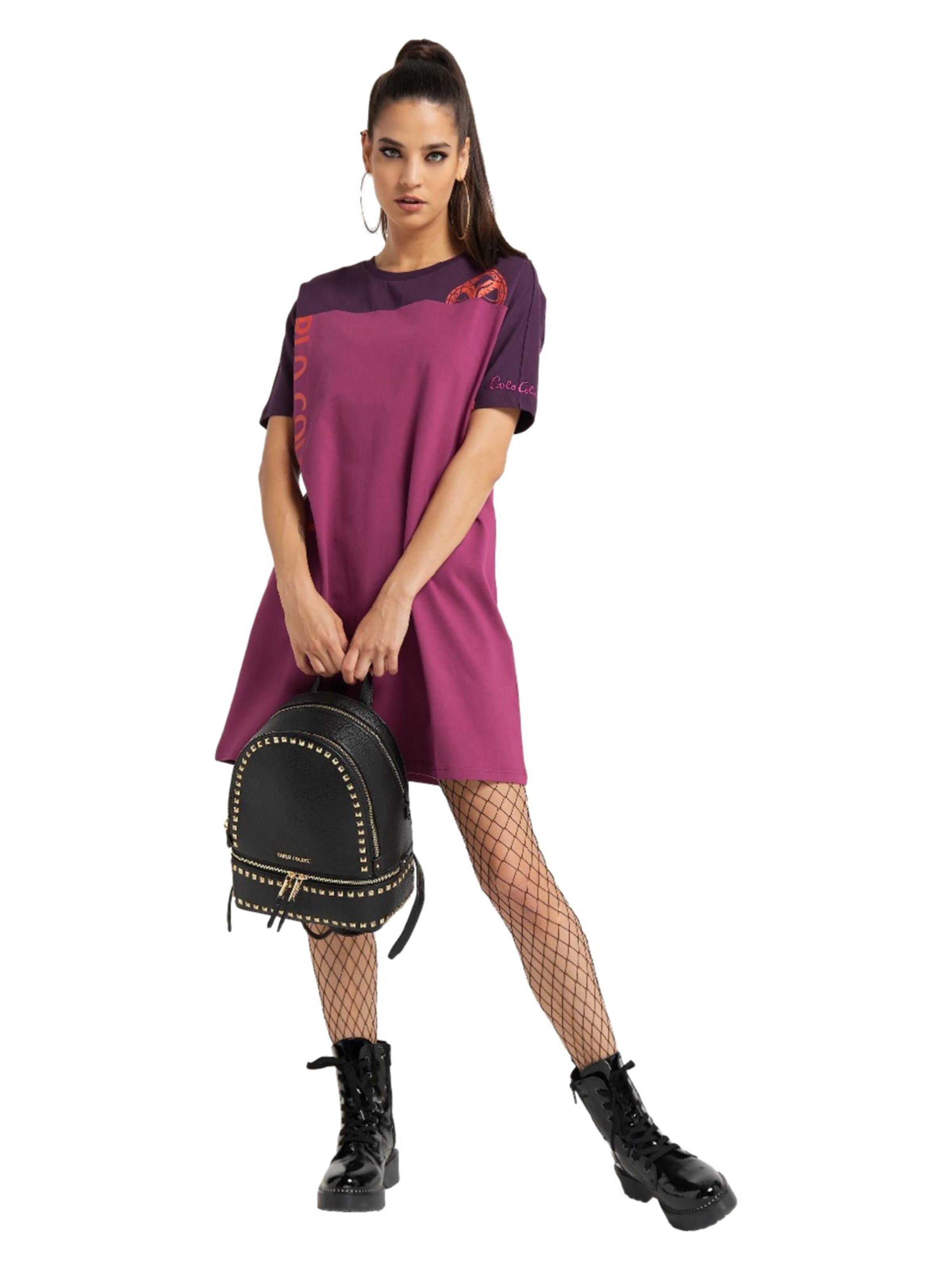 Carlo Colucci Rucksack 'Cervato' in Schwarz