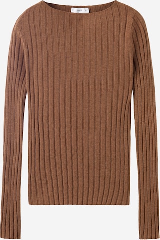 MANGOPulover 'FLURRY' - smeđa boja: prednji dio