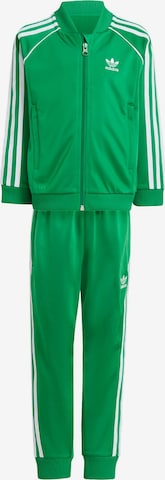 ADIDAS ORIGINALS Trenirka za tek 'Adicolor Sst' | zelena barva: sprednja stran